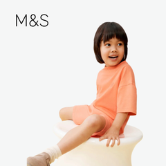 M&S PEACH T-SHIRT