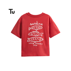 Tu T-Shirt Red Sardines