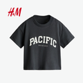 H&M BLACK T-SHIRT PACIFIC ADVENTURES