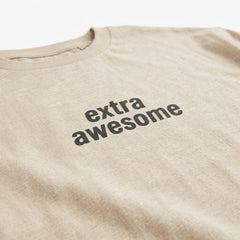 NEXT BEIGE EXTRA AWESOME LONG-SLEEVE T-SHIRT