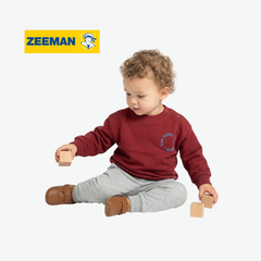 ZEEMAN MAROON FREE VALLEY GRAPHIC SWEATSHIRT