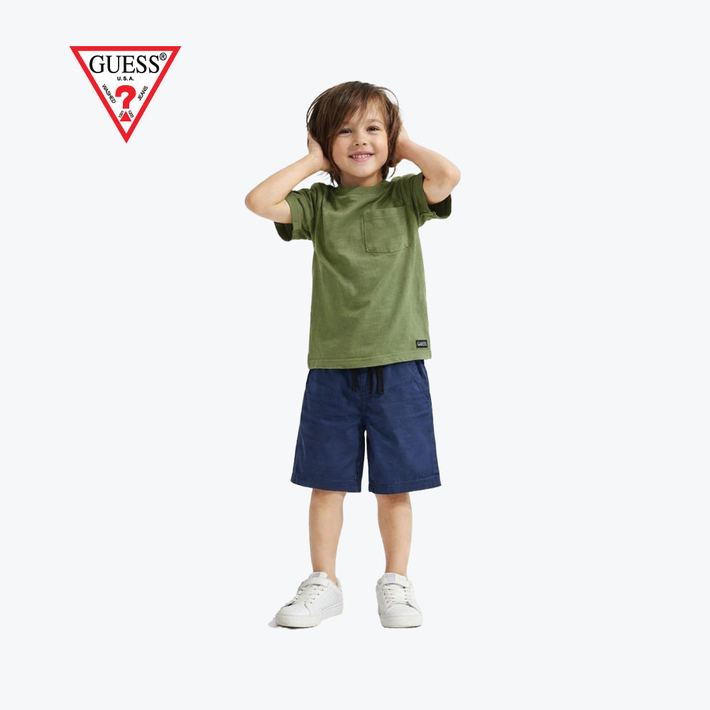 GUESS SHORTS BLUE STRIPES