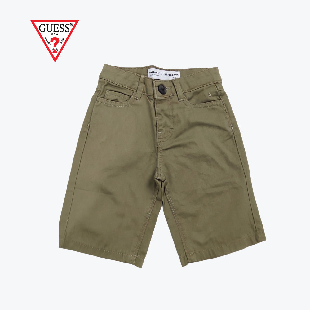 GUESS SHORTS OLIVE GREEN