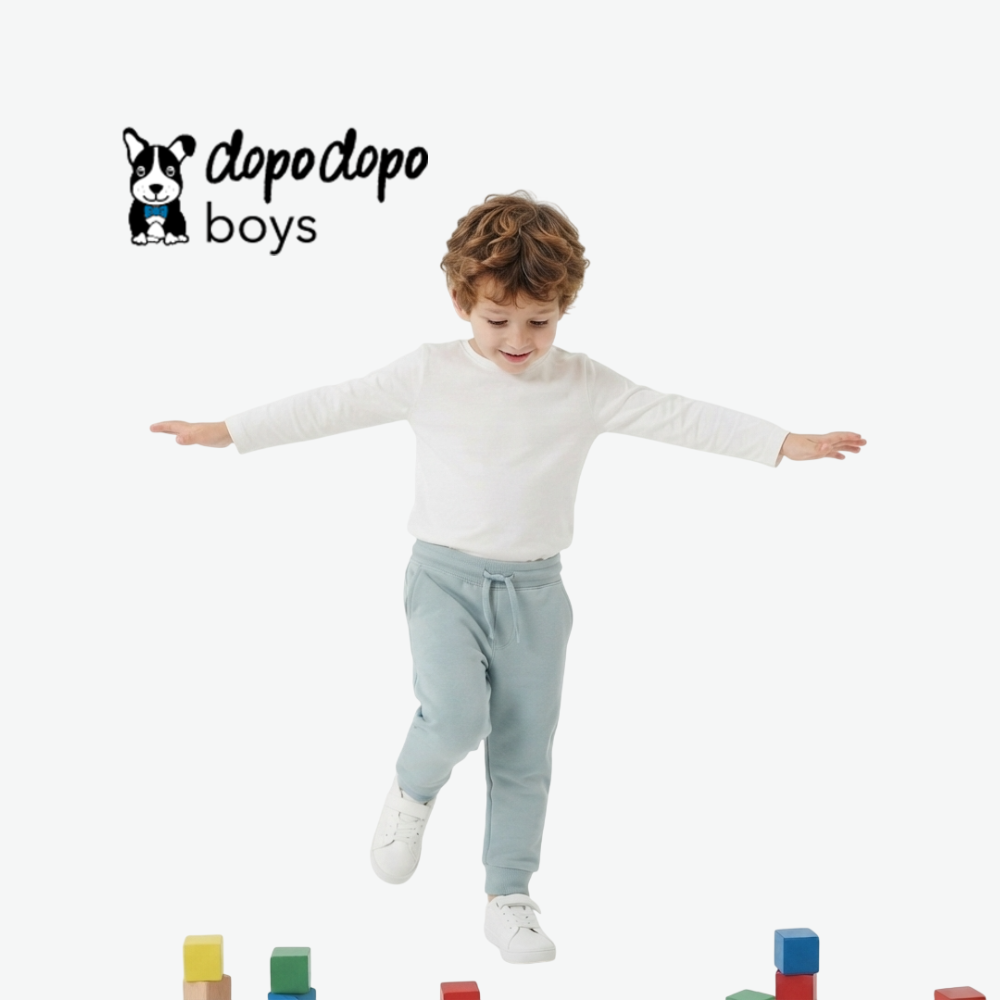 DOPODOPO BOYS FLEECE TROUSERS