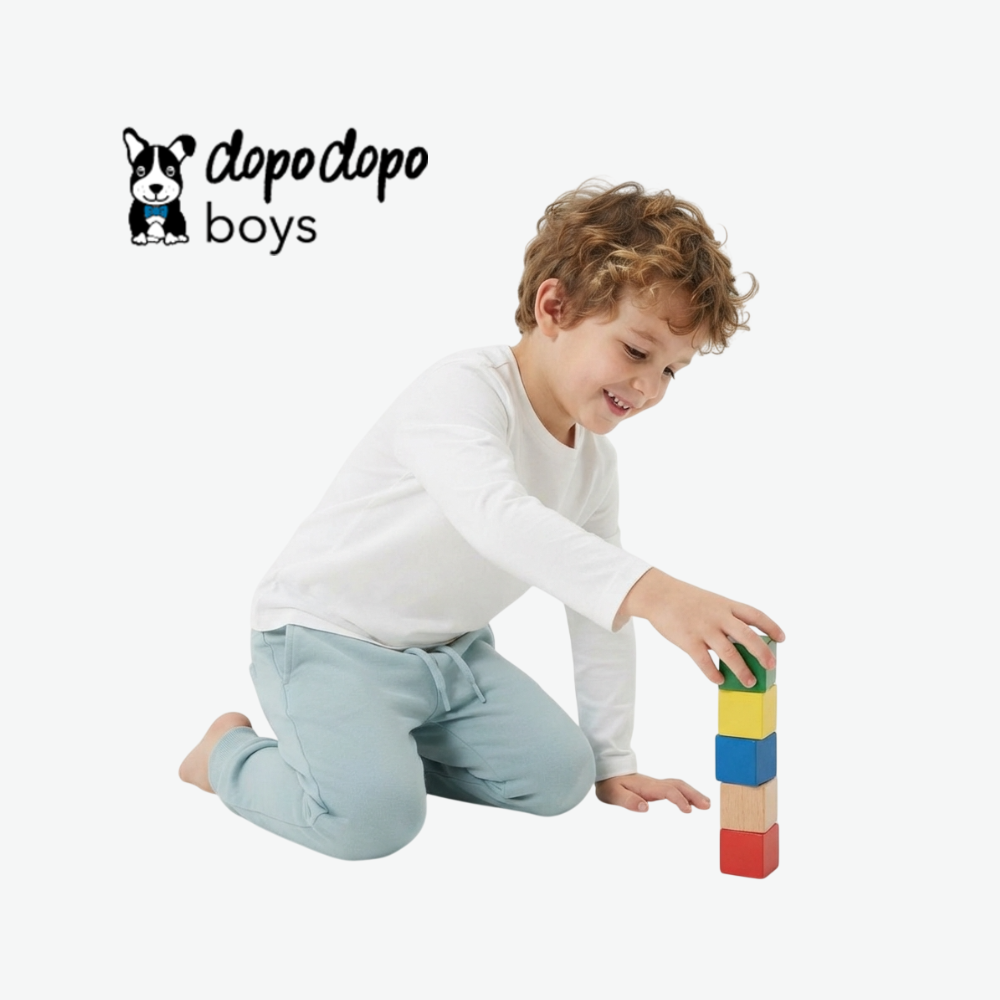 DOPODOPO BOYS FLEECE TROUSERS