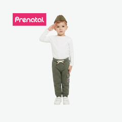 PRÉNATAL OLIVE GREEN CARGO SWEATPANTS