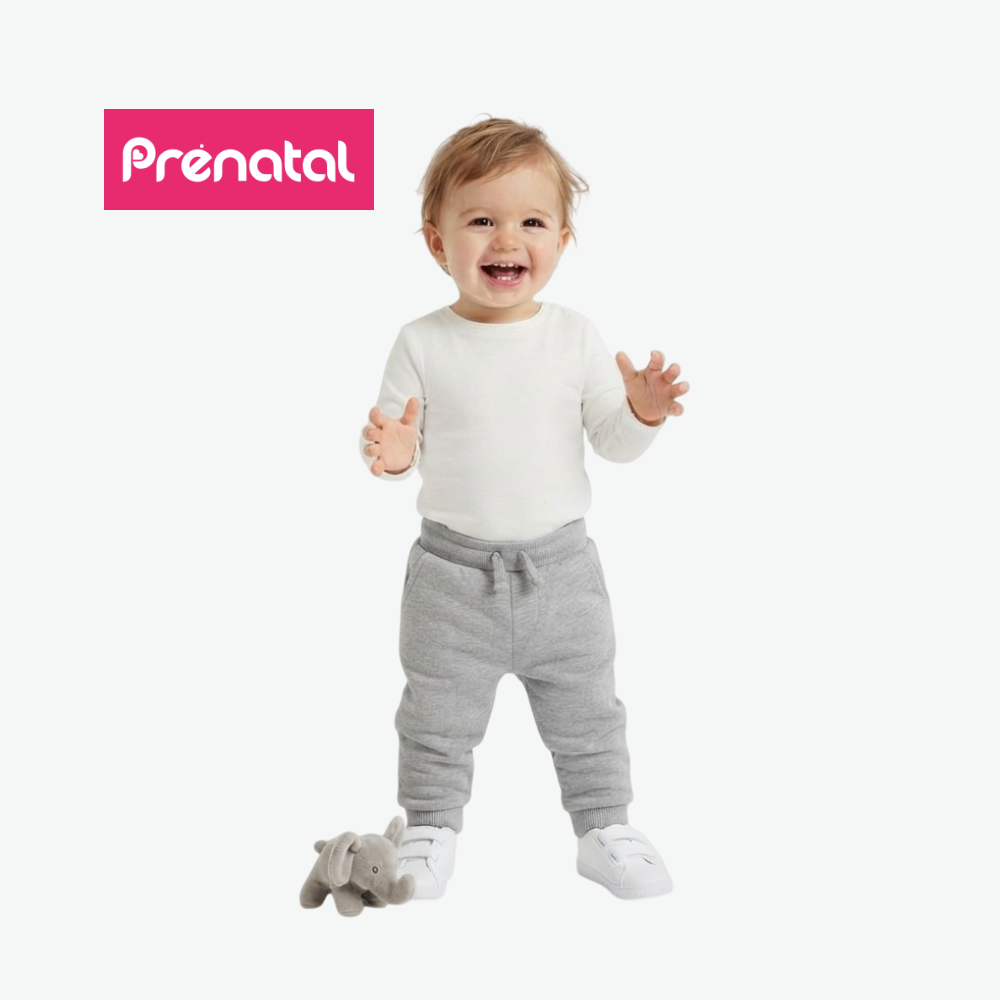 PRÉNATAL GREY SOLID SWEATPANTS
