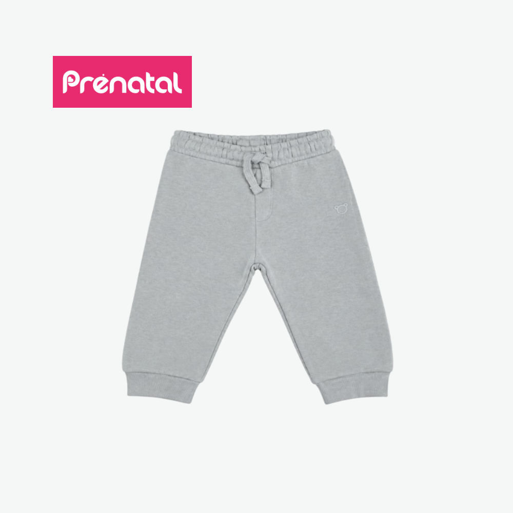 PRÉNATAL GREY MARL LOGO SWEATPANTS