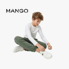 MANGO OLIVE GREEN JOGGERS