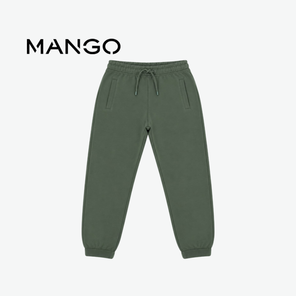 MANGO OLIVE GREEN JOGGERS