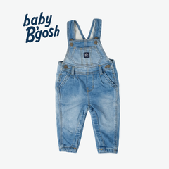 BABY B'GOSH LIGHT WASH DENIM DUNGAREES