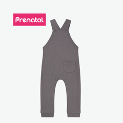 PRENATAL DARK GREY POCKET DUNGAREES