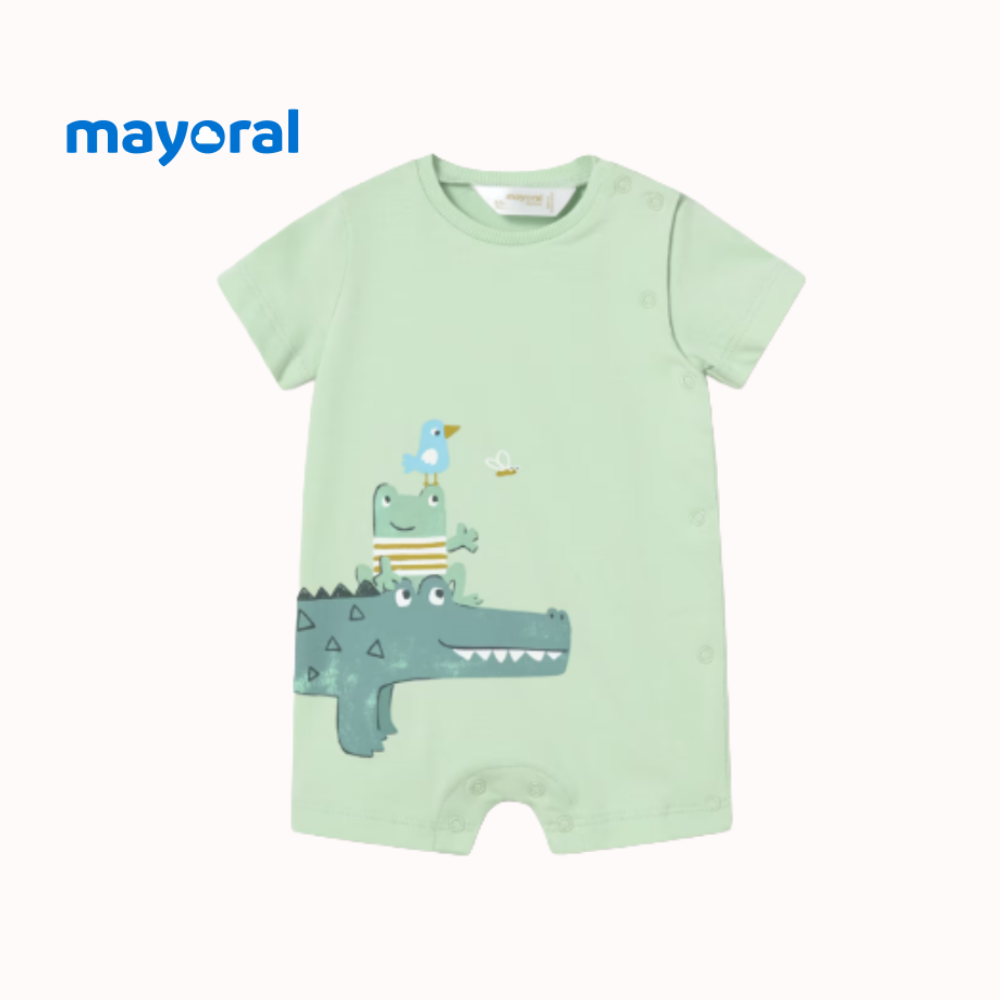 MAYORAL LIGHT GREEN ROMPER