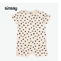 SINSAY COTTON PRINTED ROMPER DOTTED