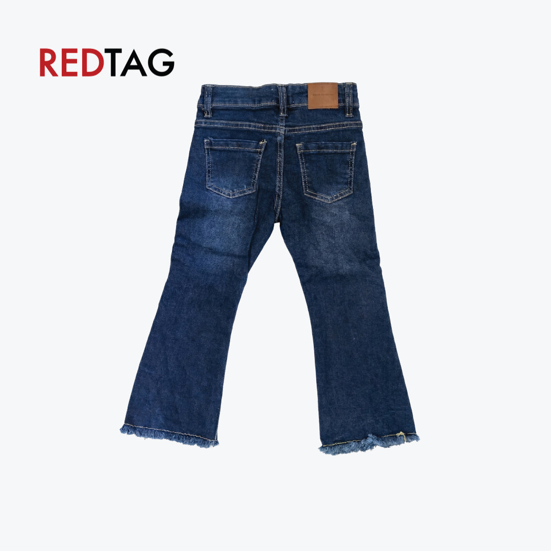 REDTAG DENIM DARK BLUE FRONT BUTTON DETAIL