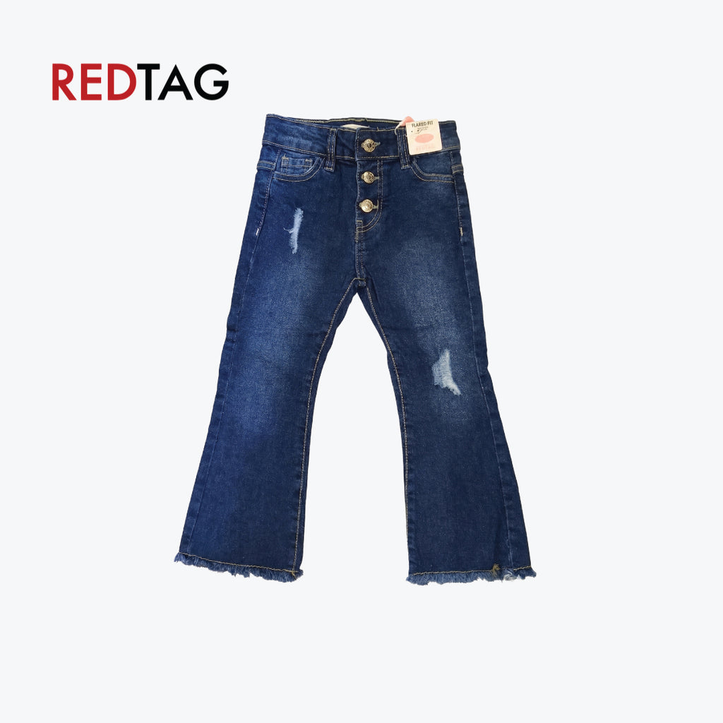 REDTAG DENIM DARK BLUE FRONT BUTTON DETAIL