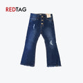 REDTAG DENIM DARK BLUE FRONT BUTTON DETAIL