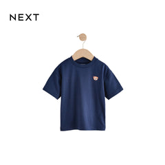 NEXT T-SHIRT NAVY BLUE WITH TEDDY BEAR